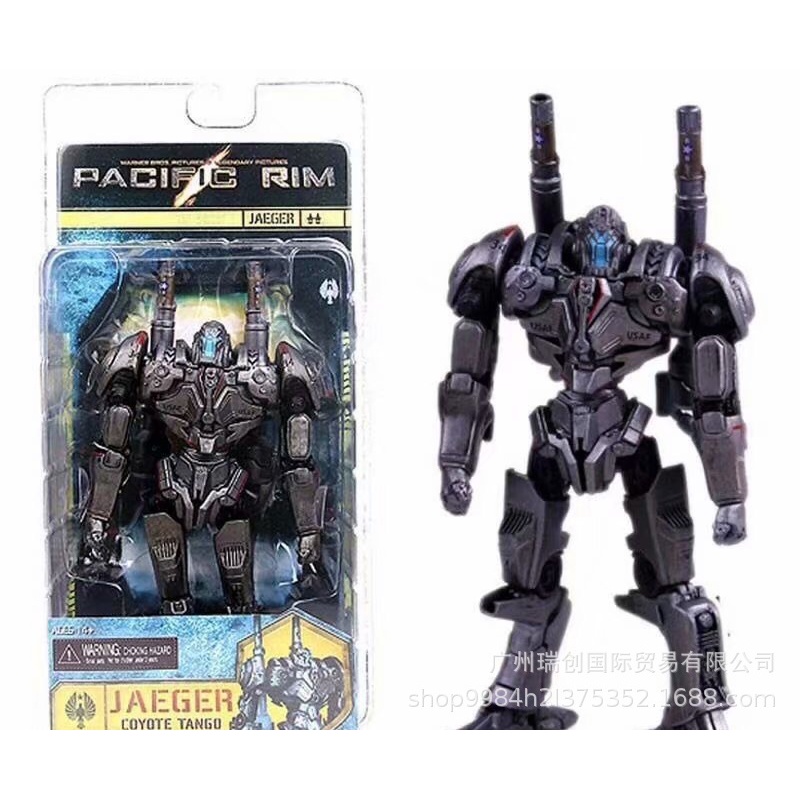 Mô Hình Nhân Vật Bandai Pacific Rim Mech Gipsy Danger Strike Eureka 7-Inch Chân Thật