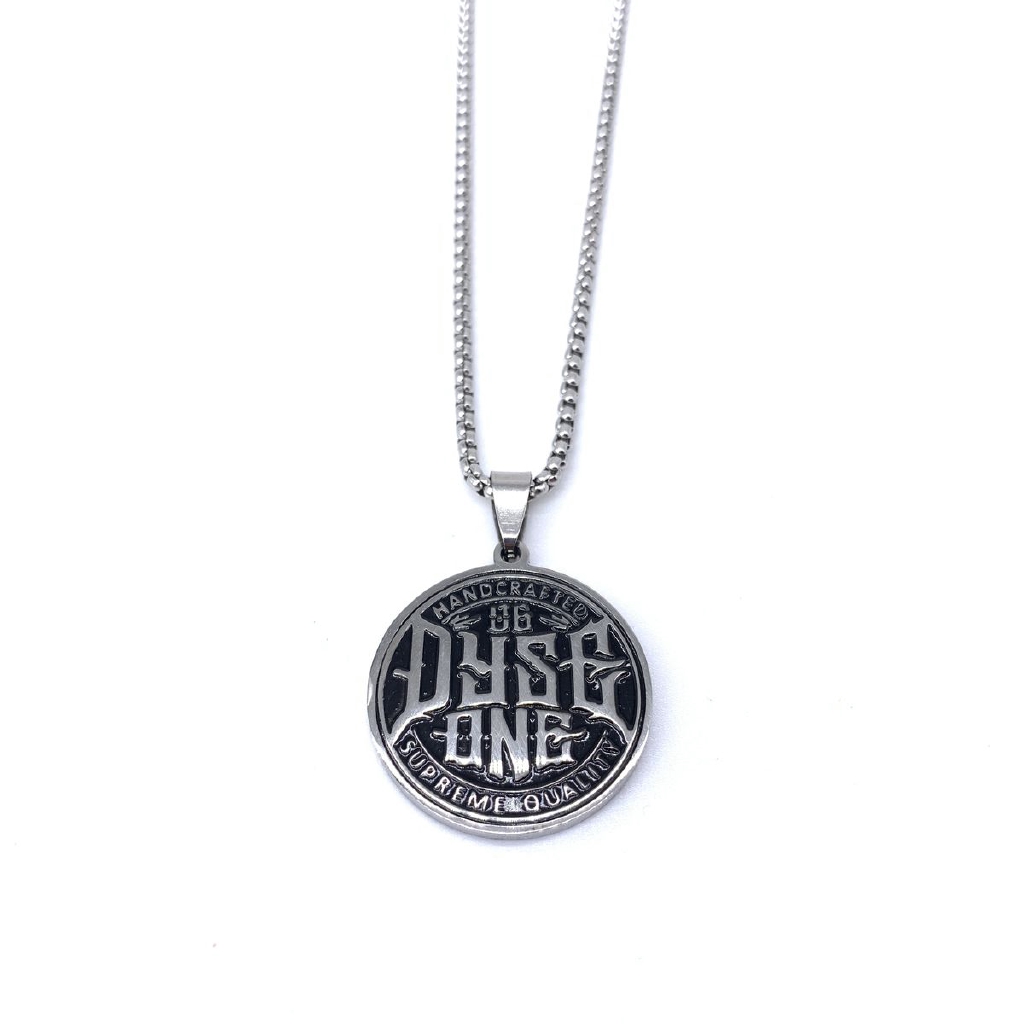 Dây Chuyền Thép Titan Mặt Chữ Cái 22051 Phong Cách Hip Hop Đường Phố