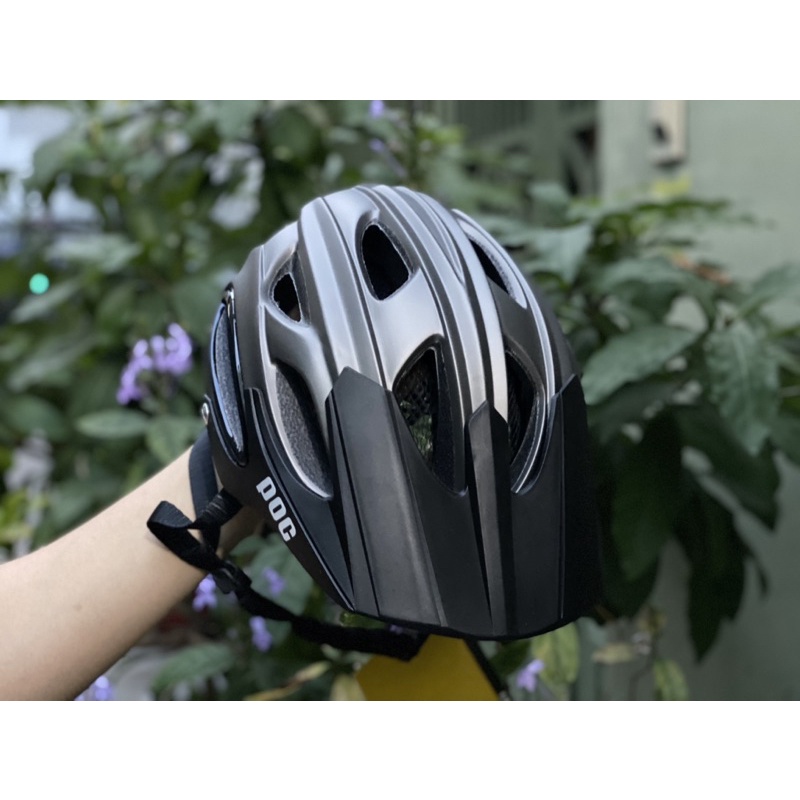 MŨ BẢO HIỂM POC P07 XÁM TITAN CỰC ĐẸP, TẶNG TÚI ĐỰNG POC