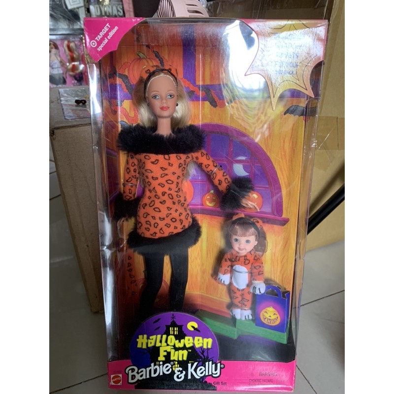 Set Búp bê Barbie & Kelly Halloween Fun