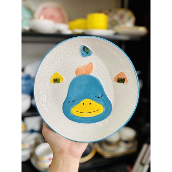 Bát đĩa sứ, Bát ăn cơm, Bộ chén dĩa dễ thương, bát đĩa decor xinh yêu Đĩa trang trí đồ ăn cực đẹp