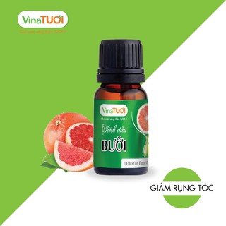 Tinh Dầu Bưởi Nguyên Chất Vina Tươi 10ml - Giảm Rụng Tóc và Kích Thích Mọc Tóc