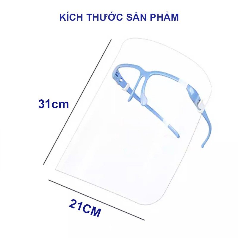 Kính chống giọt bắn, Kính chắn giọt bắn thiết kế gọng kính tiện lợi an toàn vừa chống dịch vừa chống bụi BBShine – K025