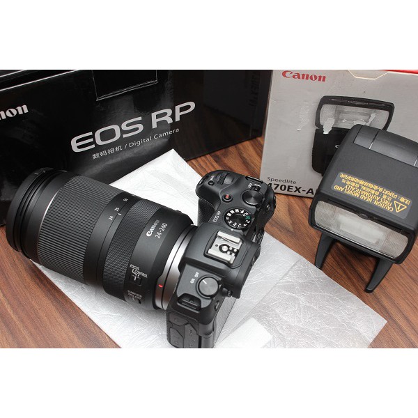Máy ảnh Canon RP kèm RF24-240, đèn 470EX, mới 99% | BigBuy360 - bigbuy360.vn