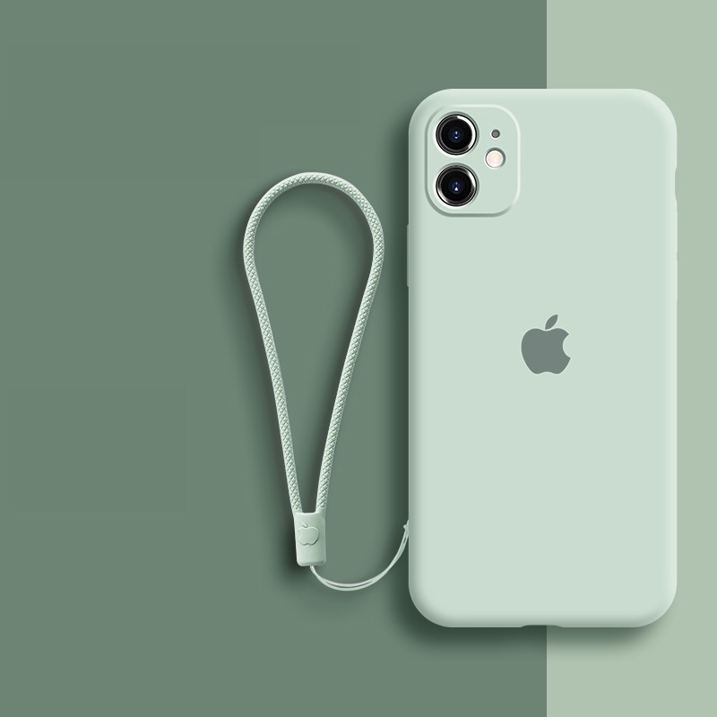 Ốp Điện Thoại Silicon Mềm Kiểu Dáng Đơn Giản Cho Iphone 11 11 Pro Max 6.1