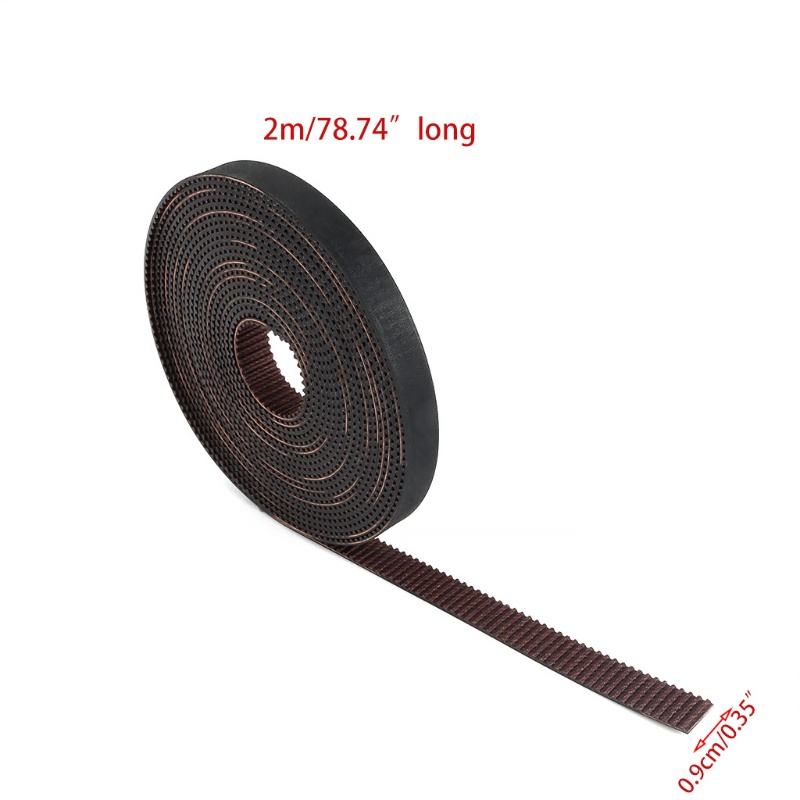 Dây Cao Su Thủy Tinh 2GT 9RF Dài 2M Rộng 9m Cho Máy In 3D