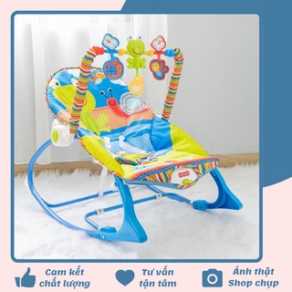 Free ship !!! ghế rung bập bênh ibaby dành cho bé yêu màu xanh