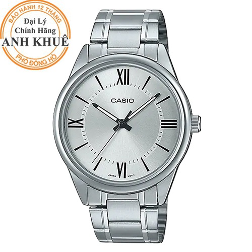 Đồng hồ nam dây kim loại Casio Anh Khuê MTP-V005D-7B5UDF