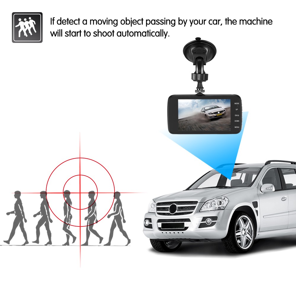 Máy Quay Hành Trình Ban Đêm 8 Led 3.6 "4.0" Hd1080p | BigBuy360 - bigbuy360.vn