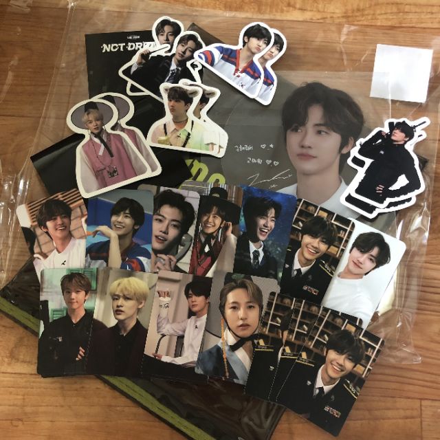 Sticker Puff nhóm NCT Dream  Jeno Jisung Jaemin Renjun Chenle