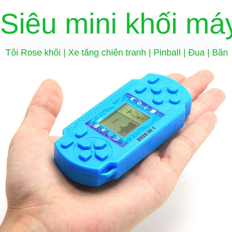 ℗▧۩Máy chơi game Mini Tetris Xếp hình hoài cổ cầm tay nhỏ gọn dành cho trẻ em và học sinh