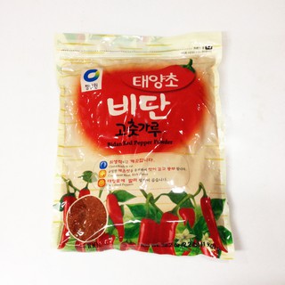 Bột ớt nguyên chất Hàn Quốc "Chung Jung Won" Bidan muối KimChi loại 500gr