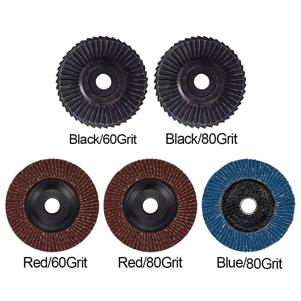Đĩa Mài Đánh Bóng Kim Loại Dạng Phẳng 80 Grit Chất Lượng Cao