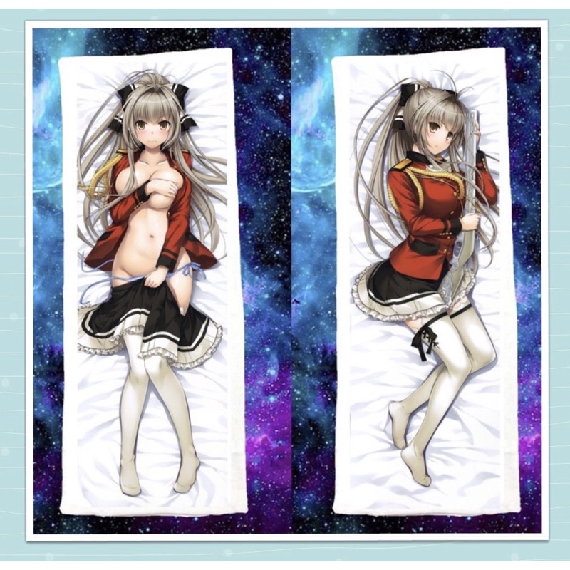 Gối ôm anime  dài Amagi Brilliant Park 40cm x 1m/ dakimakura amagi brilliant