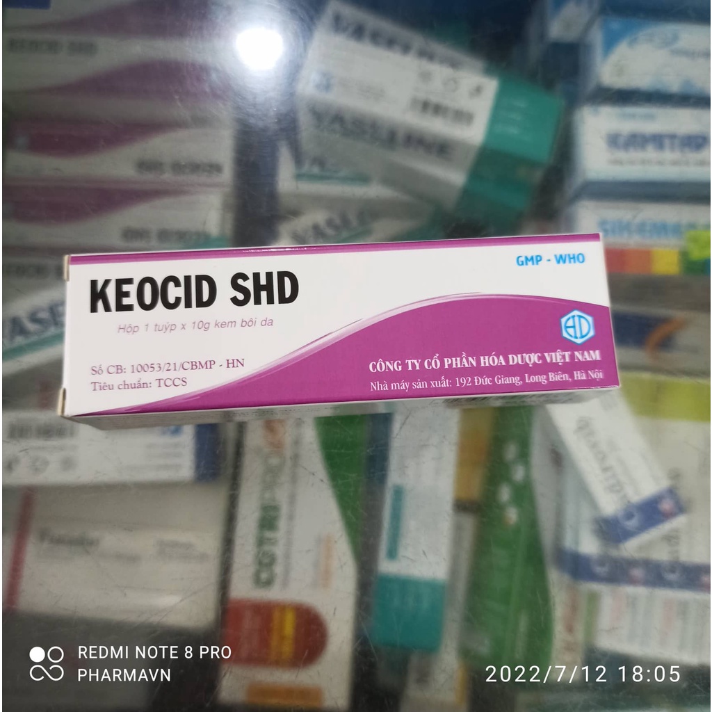 Kem bôi da Kẽm Oxyd 10%