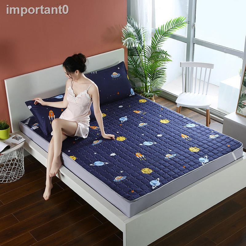 🔥🔥✐❍Nệm trải giường đơn/đôi chống trượt có thể gấp gọn giặt sạch tiện lợi