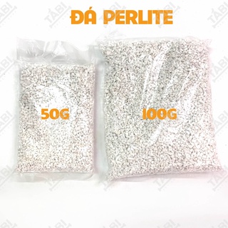 50g đá perlite trồng cây sen đá, xương rồng - đá trân châu giúp tơi xốp đất.
