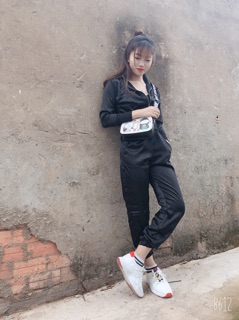 Set thể thao phi lụa 3 món ( hình thật SP)
