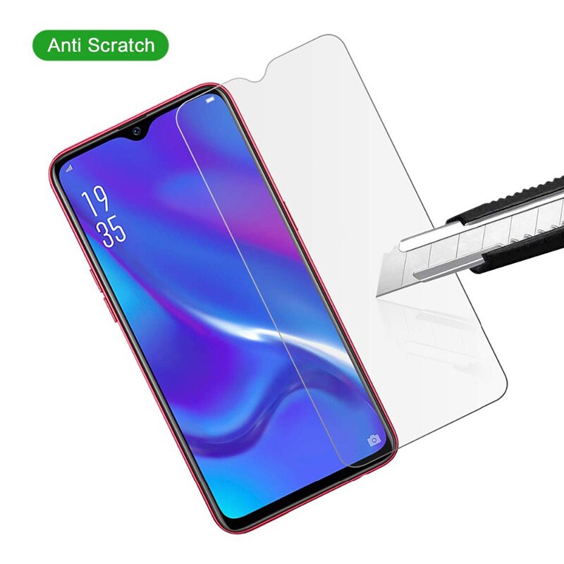 Kính Cường Lực 9H Bảo Vệ Màn Hình Cho OPPO A3S A5S A12 A31 A5 A9 2020 Realme 5 3 6 Pro Realme 5i 6i 5S C3 C2 A92S Reno 3 Pro 2F