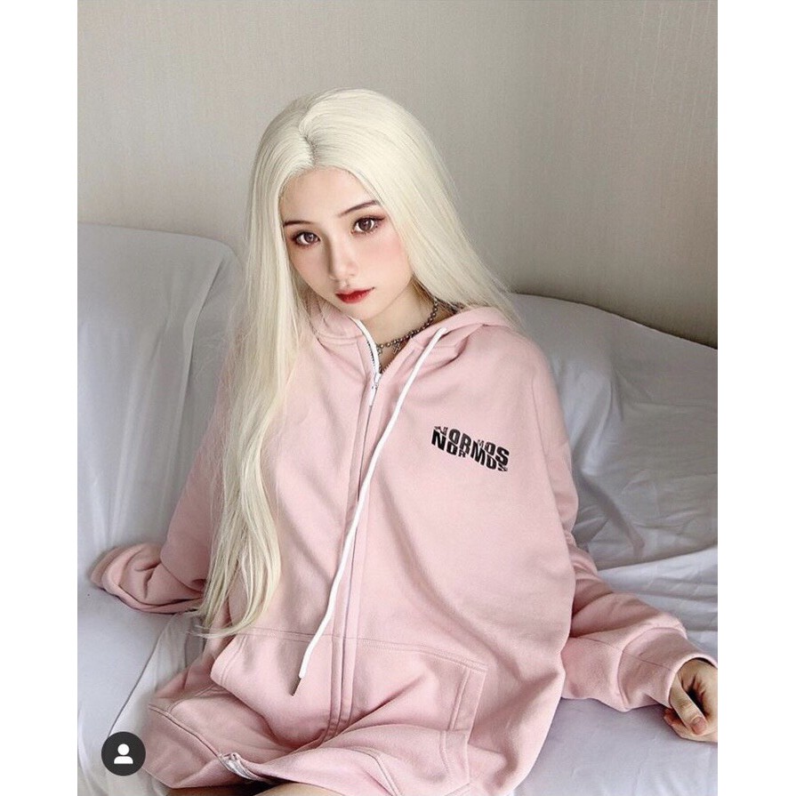 Áo Khoác Hoodie Nỉ In Chữ NORMOS Nhiều Màu Siêu Xinh