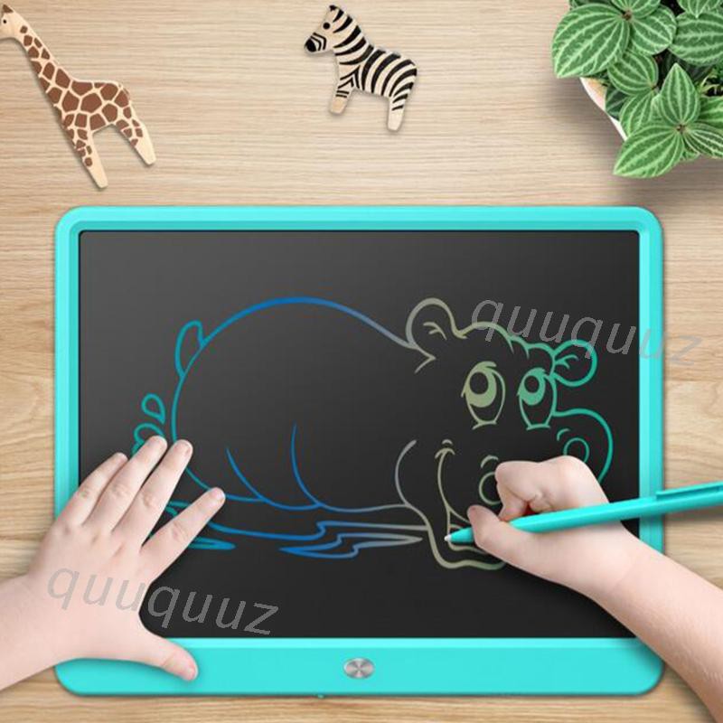 QUU LCD Writing Tablet,15 Inch Colorful Screen Digital Writer Electronic Graphics