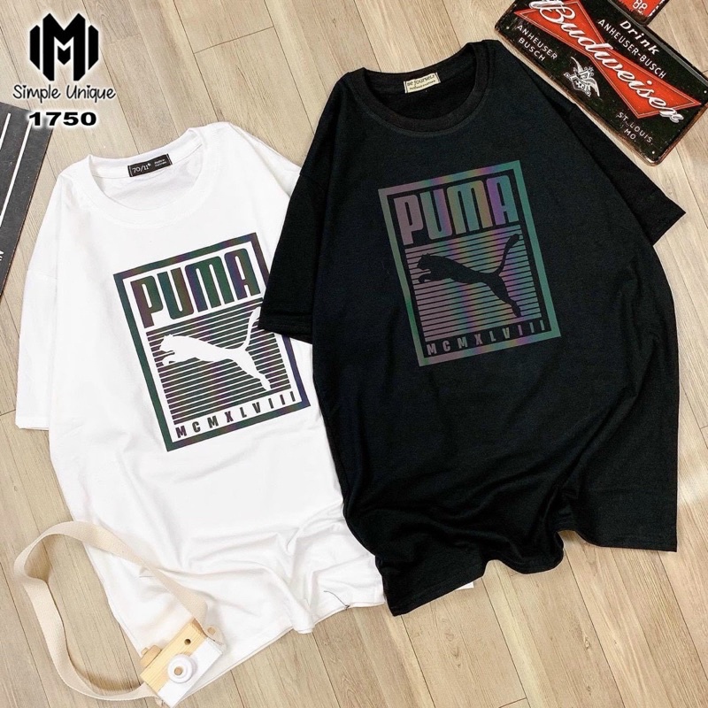 ÁO THUN PHẢN QUANG - PUMMMMA chất đẹp, form rộng