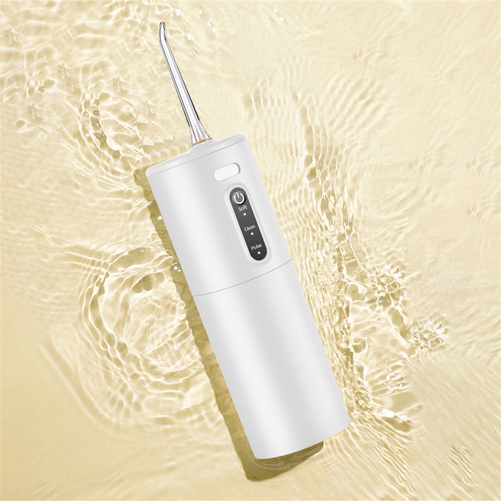 [Hàng mới về] Máy tăm nước điện 280ML loại bỏ vết ố vôi răng 3 chế độ có thể sạc lại và điều chỉnh chống nước IPX7