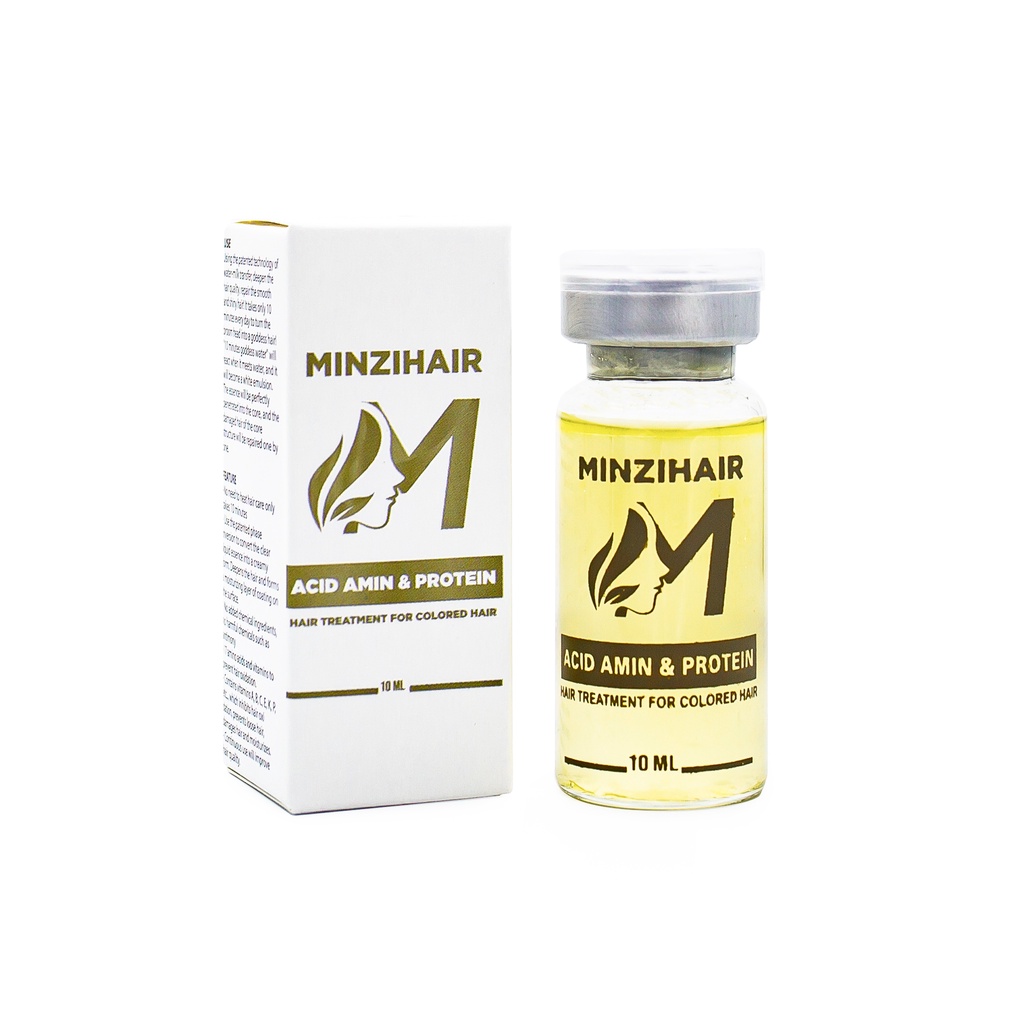 Huyết Thanh Protein &amp; ACID AMIN - Giữ Màu Nhuộm &amp; Phục Hồi Hư Tổn - Minzihair, Minzihair HCM