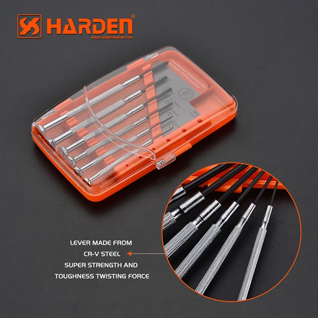 Bộ tô vít sửa điện thoại 6 chi tiết HARDEN