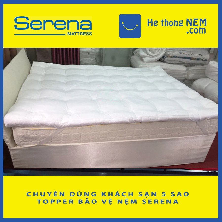 Tấm Topper Serena Diamond đa năng cao cấp bảo vệ nệm chuẩn khách sạn 5 sao - Hệ Thống Nệm