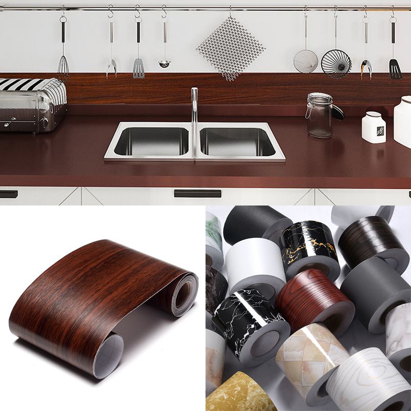 Cuộn Băng Dán Viền Gạch Lót Sàn Bằng PVC Chống Nước Dài 5M