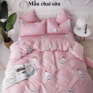 [Nhập mã FSS22FEB ] Chăn Ga Gối Poly Cotton Mẫu Cu Shin Cậu Bé Bút Chì Đáng Yêu