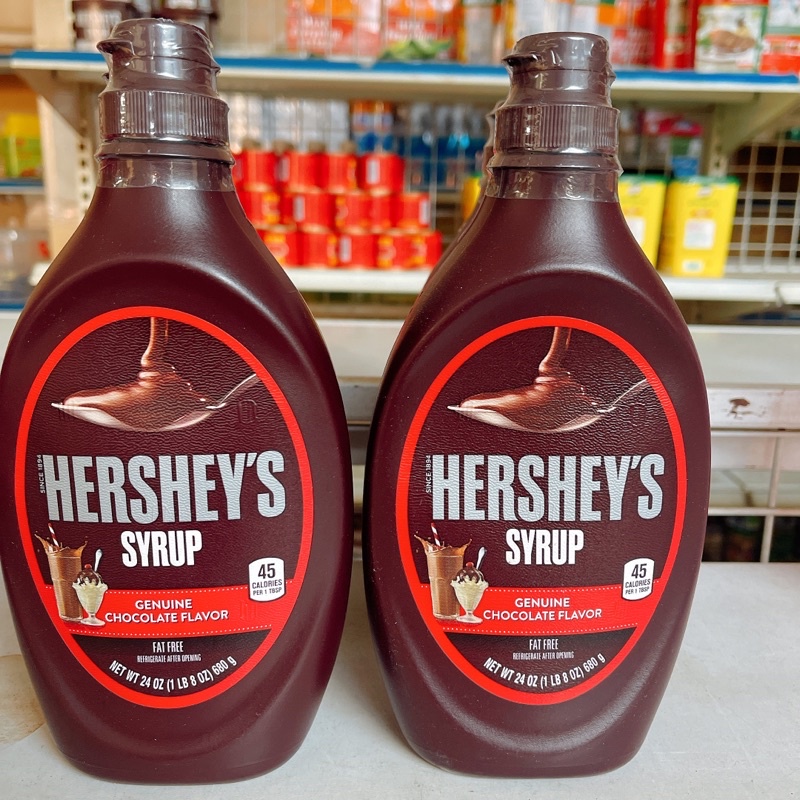 Siro Hershey’s Syrup- Genuine chocolate flavor