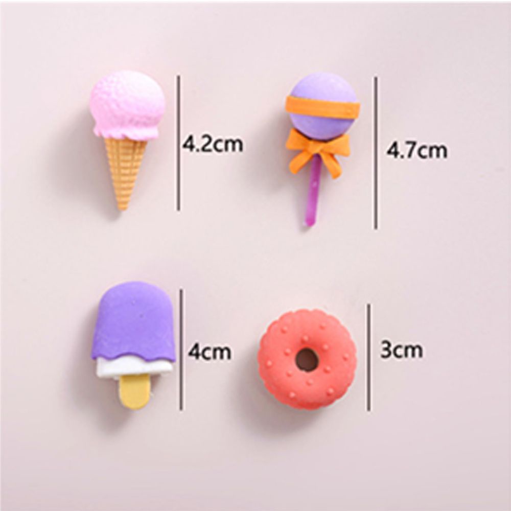 Set 4 gôm tẩy họa tiết ngộ nghĩnh, đáng yêu
