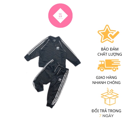 BỘ DÀI TAY THỂ THAO ADIDAS.S SIÊU HOT CHO BÉ TỪ 15-25KG
