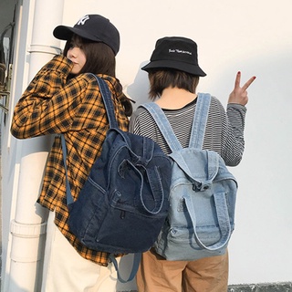 Balo vải jean phong cách cổ điển thời trang dành cho nữ