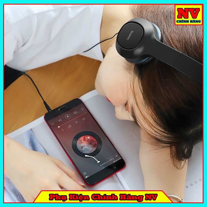 Tai Nghe Headphone Có Mic Chính Hãng Hoco W24 Kèm Tai Nghe - BH 12 Tháng