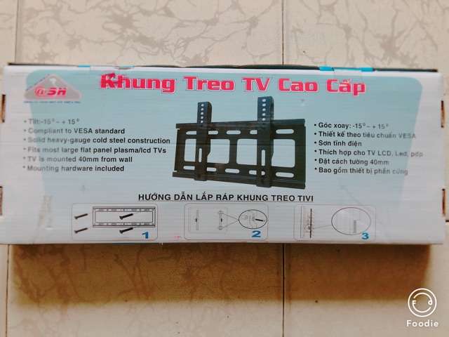 Khung treo tivi 26-62 nghiêng sử dụng cho tất cả các loại tivi