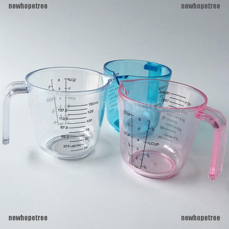 Cốc đong dung dịch chất liệu nhựa trong suốt dung tích 150ml