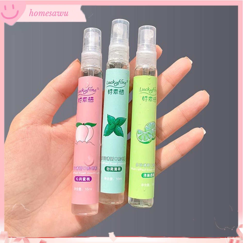 Bình Xịt Làm Mát Không Khí Hương Đào Ngọt Ngào Lâu Trôi Dành Cho Học Sinh