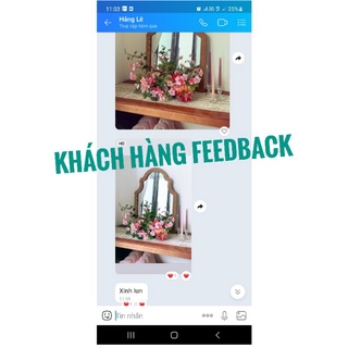 Bụi hoa lụa decor hàng thiết kế -Tiệm hoa S.UGAR