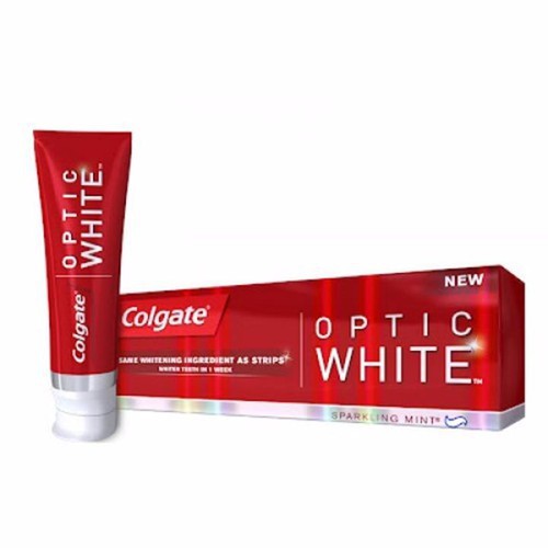 Kem đánh răng Colgate Optic White Làm trắng và sáng răng tuýp 110g