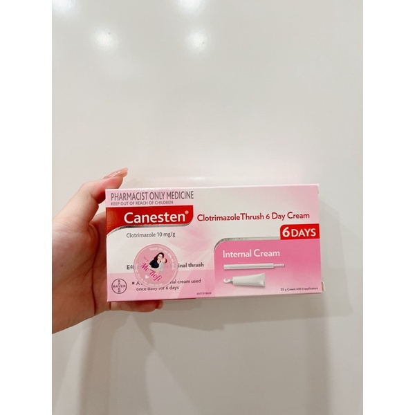 Kem nấm candida Canesten cream 3days và 6days - Shop Mẹ Rofi