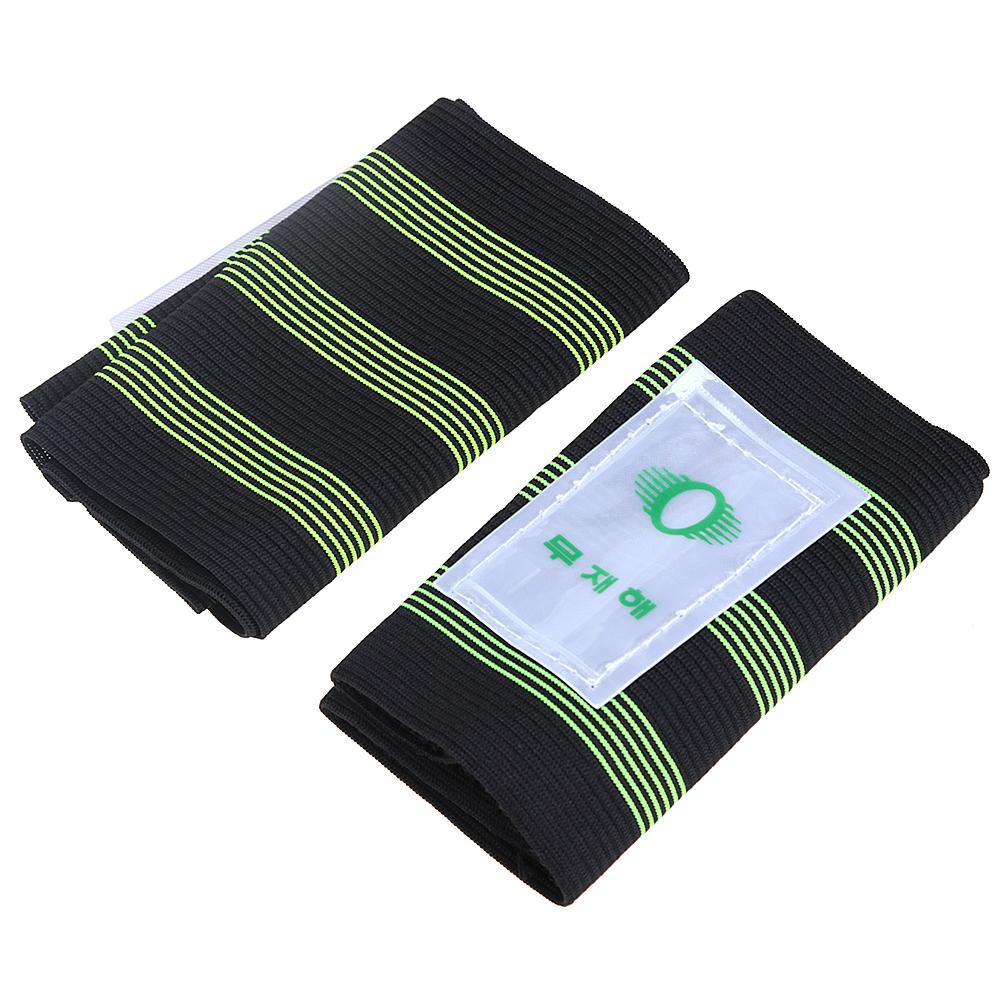 Set 1 cặp dây đeo cổ chân phát quang đàn hồi gắn xe đạp