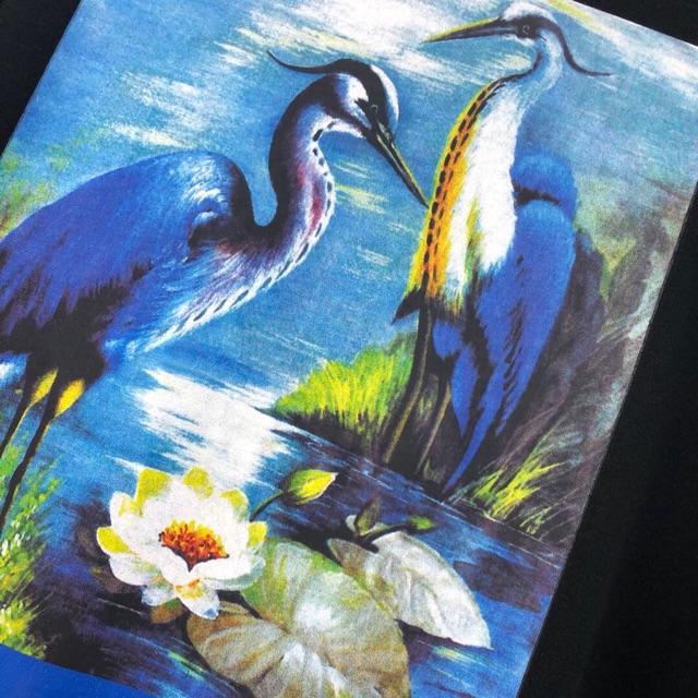 Áo thun ngắn tay Heron Preston logo graphic T-shirt ss20