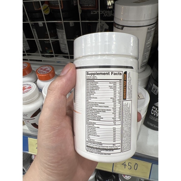 Viên Vitamins Multi Vita Revolution Tổng Hợp Và Khoáng Chất Bảo Vệ Cơ Thể Musclesport Multi Vita Revolution 60 Viên