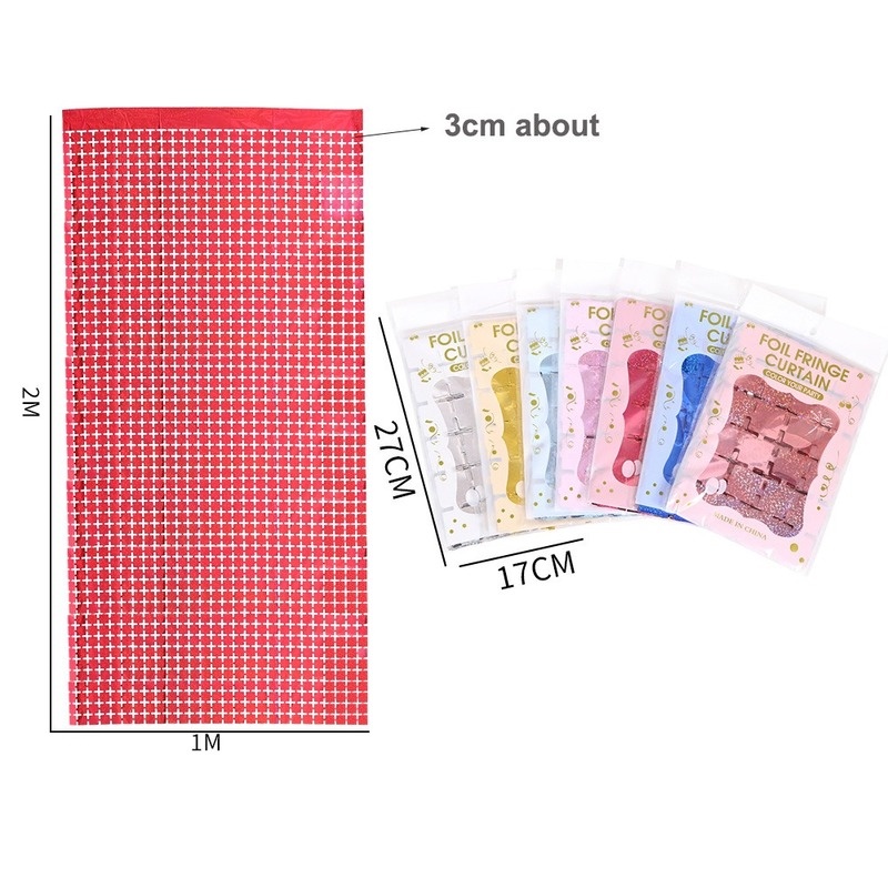 Rèm Kim Tuyến Trang Trí Tiệc Sinh Nhật, Đám Cưới Dài 2M