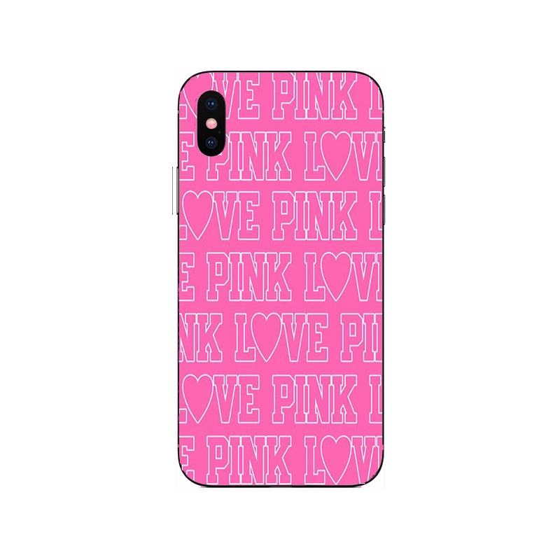 Love Pink Logo Phone Case For ZTE Blade 20 Smart L8 A6 Lite A3 A5 A7 2019 2020 silicone Cover