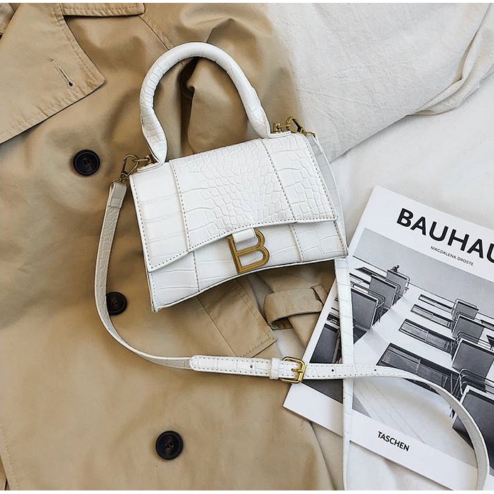 Túi kẹp nách, túi xách nữ thời trang đẹp da dập vân đi chơi cá tính phong cách Hàn Quốc HY217