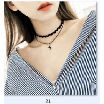 Vòng cổ choker đẹp xinh xắn, dây chuyền thời trang